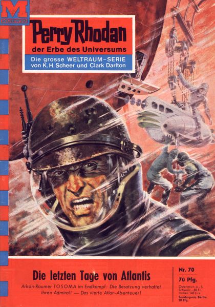 Perry Rhodan 70: Die letzten Tage von Atlantis (Heftroman)