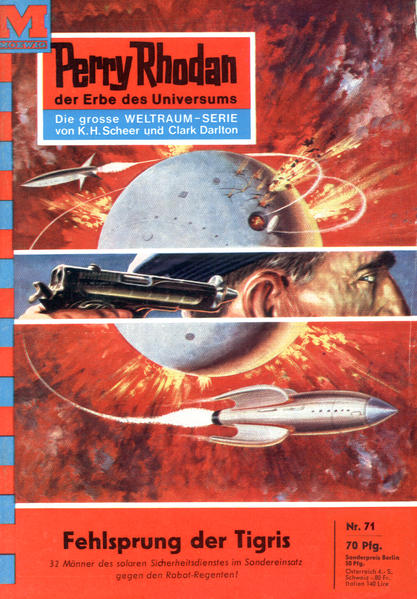 Perry Rhodan 71: Fehlsprung der Tigris (Heftroman)