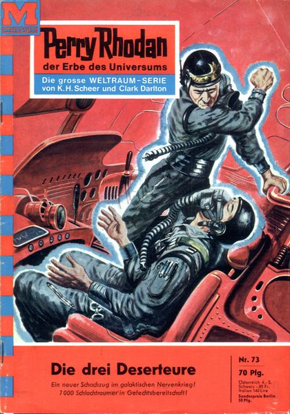 Perry Rhodan 73: Die drei Deserteure (Heftroman)
