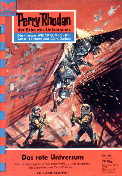 Perry Rhodan 75: Das rote Universum (Heftroman)