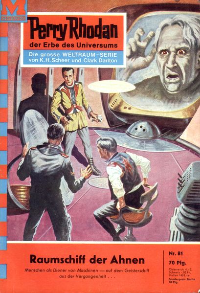 Perry Rhodan 81: Raumschiff der Ahnen (Heftroman)