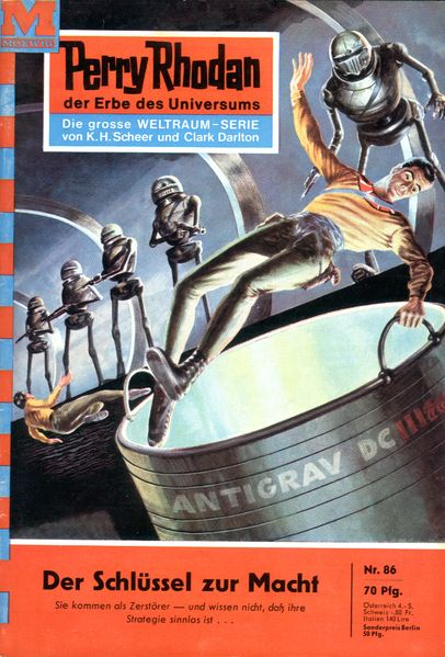 Perry Rhodan 86: Der Schlüssel zur Macht (Heftroman)