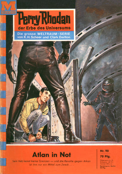 Perry Rhodan 90: Atlan in Not (Heftroman)