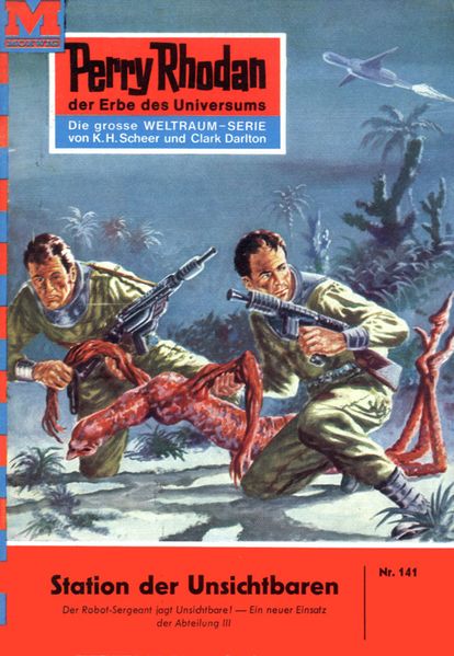 Perry Rhodan 141: Station der Unsichtbaren (Heftroman)