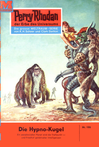 Perry Rhodan 186: Die Hypno-Kugel (Heftroman)