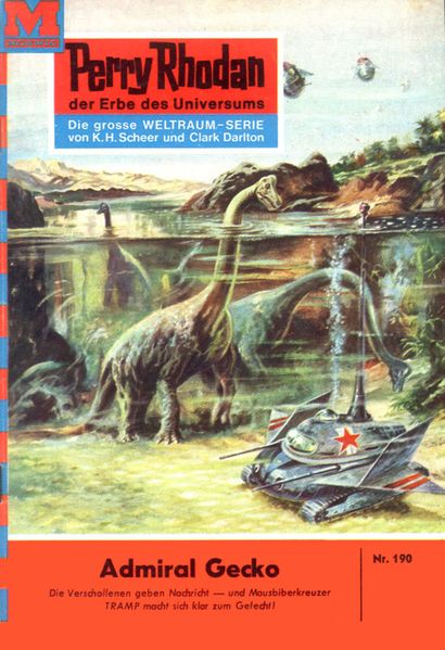 Perry Rhodan 190: Admiral Gecko (Heftroman)