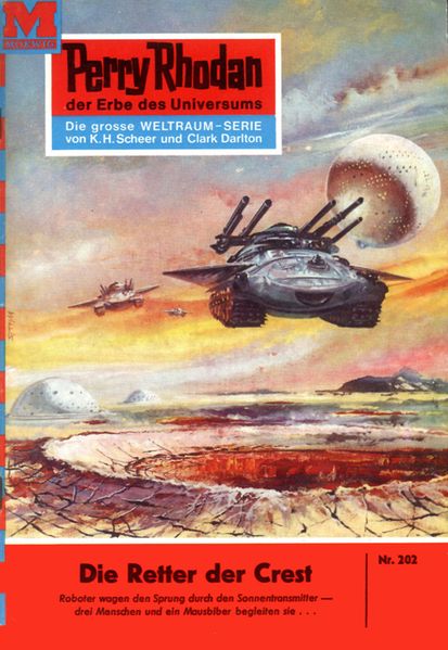 Perry Rhodan 202: Die Retter der CREST (Heftroman)