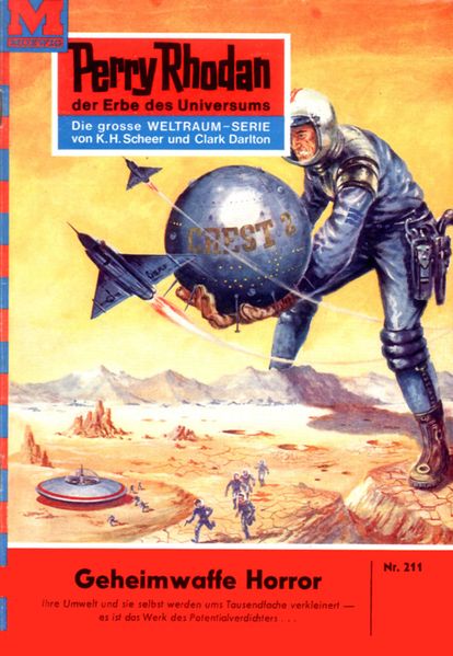 Perry Rhodan 211: Geheimwaffe Horror (Heftroman)