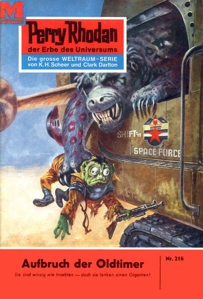 Perry Rhodan 216: Aufbruch der Oldtimer (Heftroman)