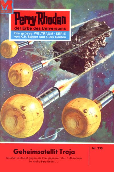 Perry Rhodan 233: Geheimsatellit Troja (Heftroman)