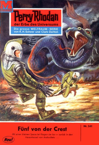Perry Rhodan 241: Fünf von der CREST (Heftroman)