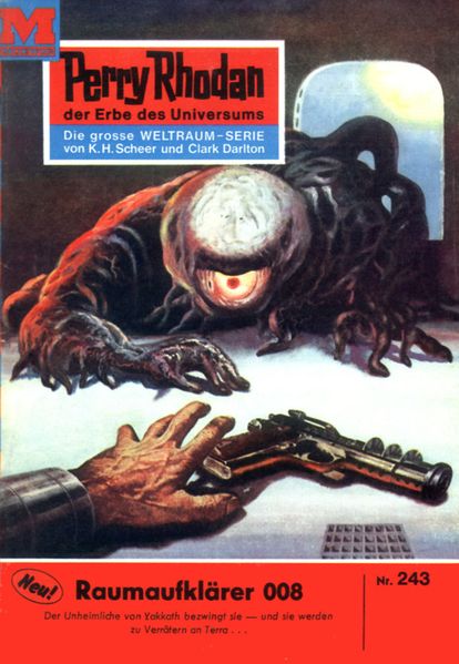 Perry Rhodan 243: Raumaufklärer 008 (Heftroman)