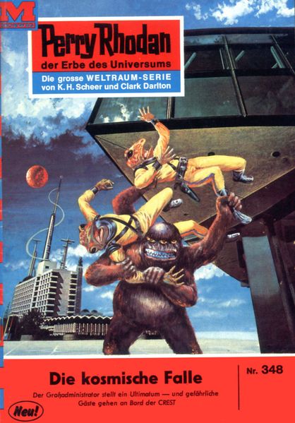Perry Rhodan 348: Die kosmische Falle (Heftroman)