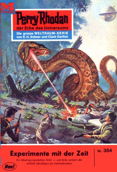 Perry Rhodan 354: Experimente mit der Zeit (Heftroman)