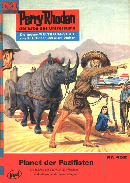 Perry Rhodan 452: Planet der Pazifisten (Heftroman)