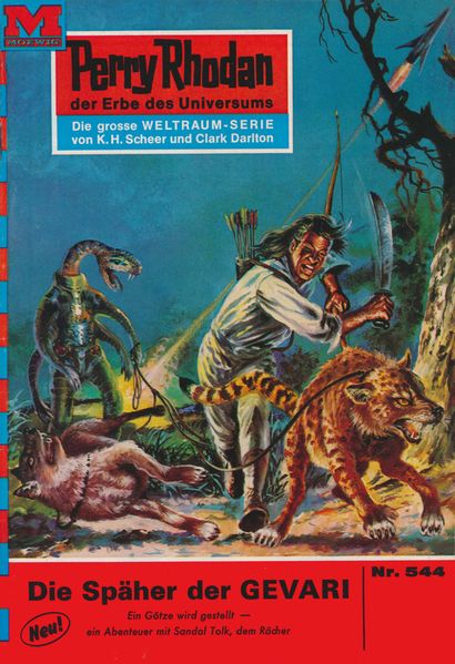 Perry Rhodan 544: Die Späher der GEVARI (Heftroman)