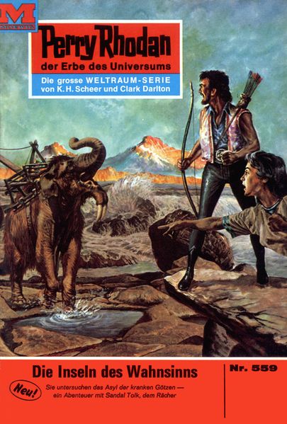 Perry Rhodan 559: Die Insel des Wahnsinns (Heftroman)