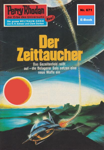 Perry Rhodan 671: Der Zeittaucher (Heftroman)
