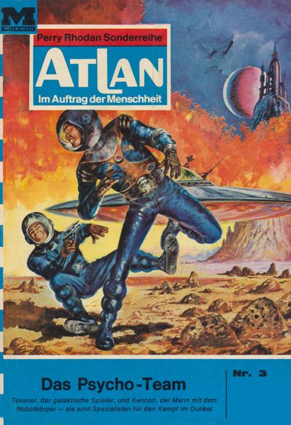Atlan 3: Das Psycho-Team (Heftroman)