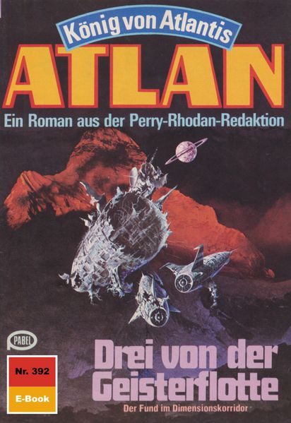 Atlan 392: Drei von der Geisterflotte (Heftroman)