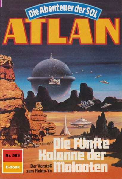 Atlan 583: Die Fünfte Kolonne der Molaaten (Heftroman)