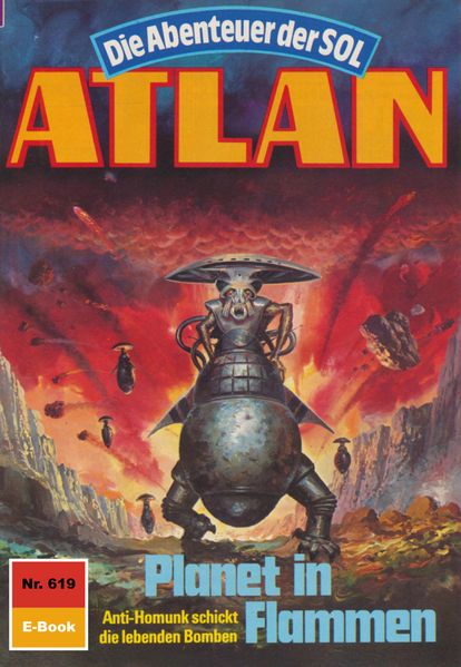 Atlan 619: Planet in Flammen (Heftroman)