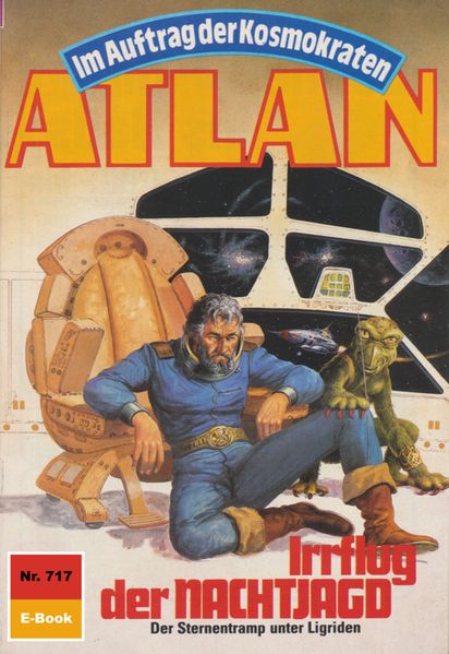 Atlan 717: Irrflug der NACHTJAGD (Heftroman)