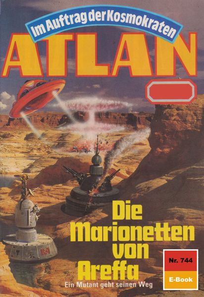 Atlan 744: Die Marionetten von Areffa (Heftroman)