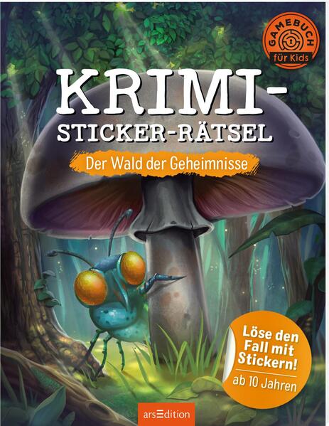 Krimi-Sticker-Rätsel – Der Wald der Geheimnisse