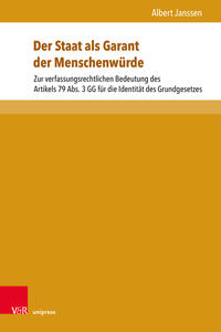 Der Staat als Garant der Menschenwürde