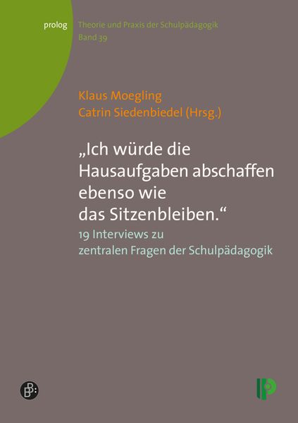 „Ich würde die Hausaufgaben abschaffen ebenso wie das Sitzenbleiben.“