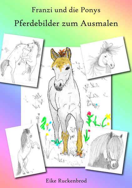 Franzi und die Ponys Malbuch