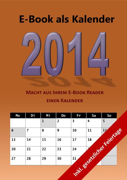 E-Book als Kalender 2014