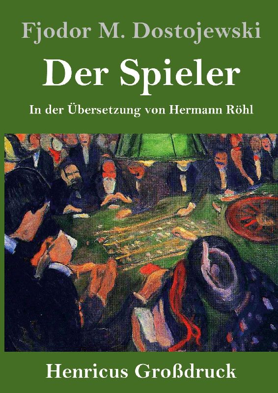 Der Spieler (Großdruck)