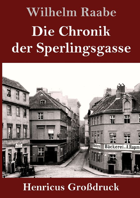 Die Chronik der Sperlingsgasse (Großdruck)