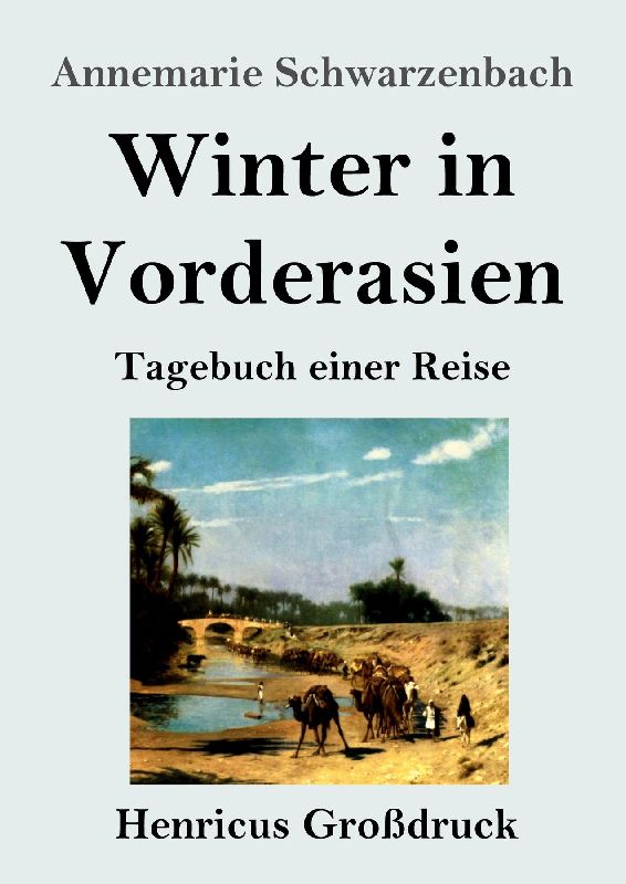 Winter in Vorderasien (Großdruck)