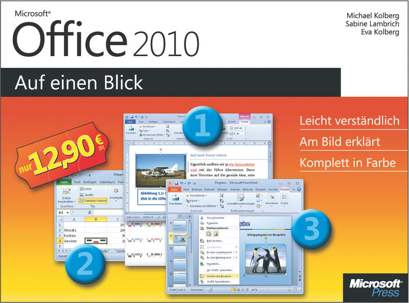Microsoft Office 2010 auf einen Blick