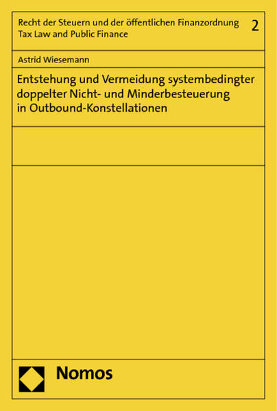 Entstehung und Vermeidung systembedingter doppelter Nicht- und Minderbesteuerung in Outbound-Konstellationen