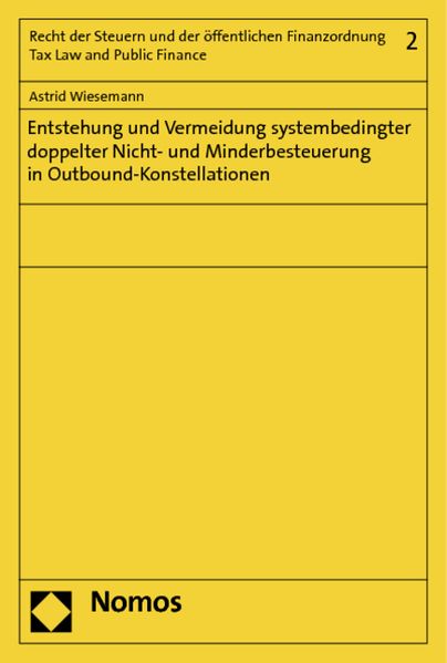 Entstehung und Vermeidung systembedingter doppelter Nicht- und Minderbesteuerung in Outbound-Konstellationen