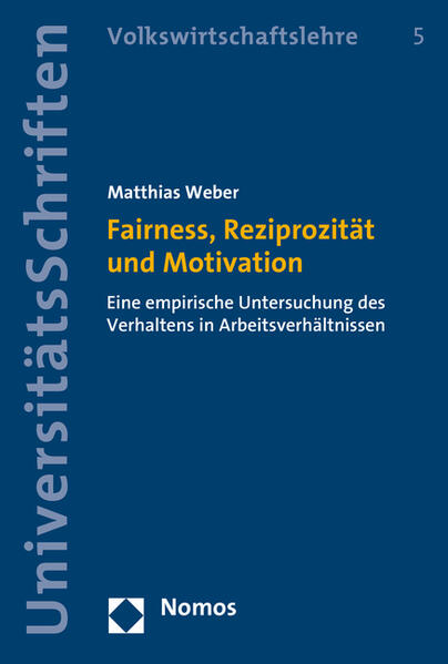 Fairness, Reziprozität und Motivation