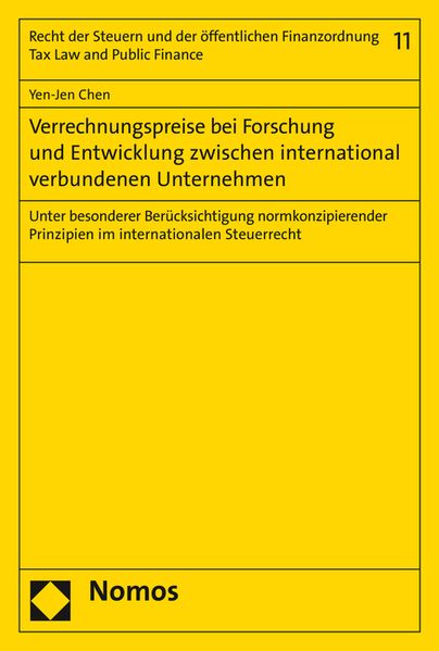 Verrechnungspreise bei Forschung und Entwicklung zwischen international verbundenen Unternehmen