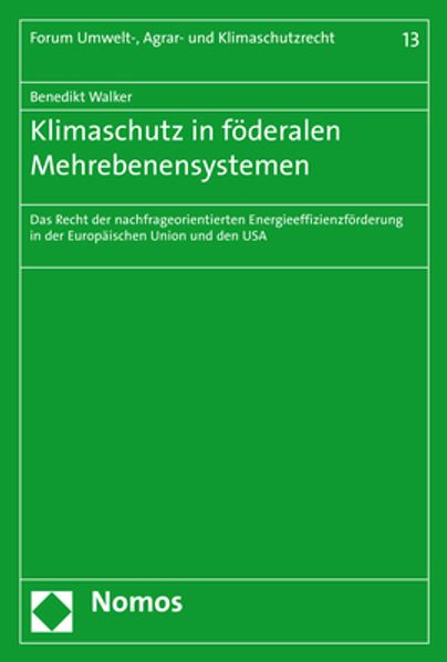 Klimaschutz in föderalen Mehrebenensystemen