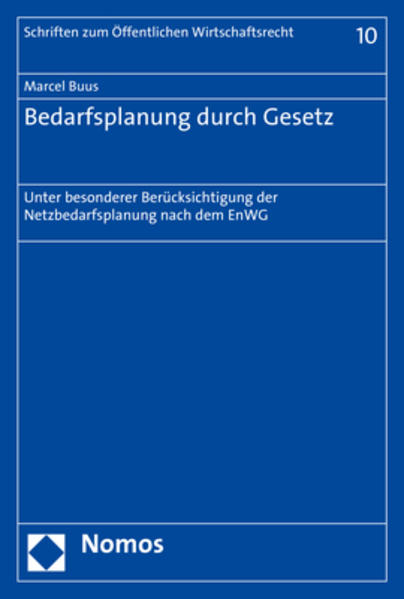 Bedarfsplanung durch Gesetz