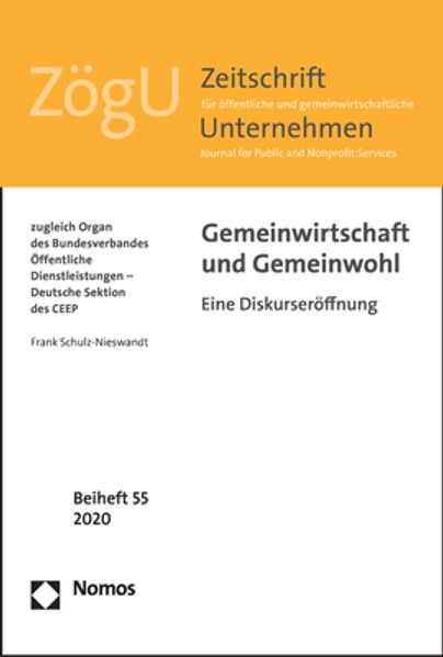 Gemeinwirtschaft und Gemeinwohl