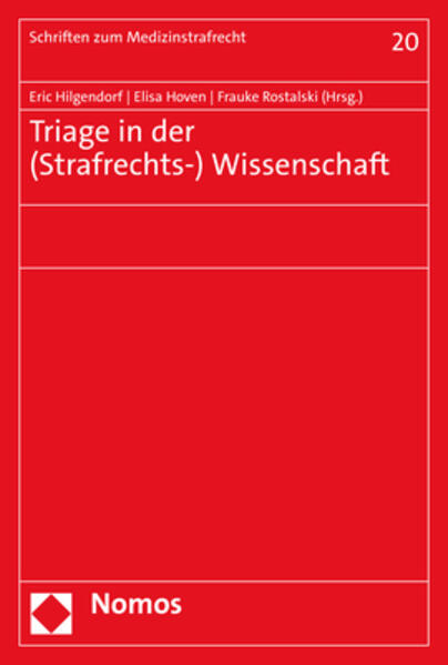 Triage in der (Strafrechts-) Wissenschaft