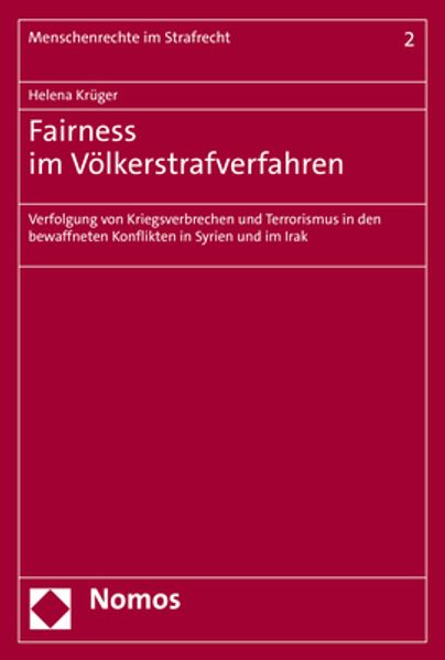 Fairness im Völkerstrafverfahren
