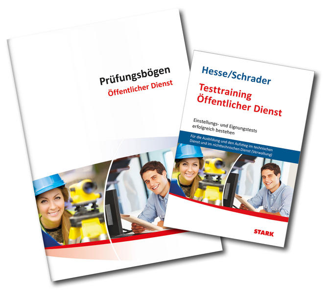 STARK Vorteilspaket Beruf & Karriere - Hesse/Schrader: Testtraining Öffentlicher Dienst (Technischer Dienst)