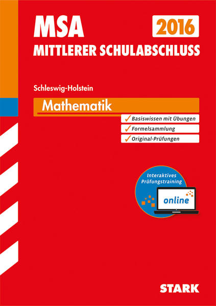 Mittlerer Schulabschluss Schleswig-Holstein - Mathematik, inkl. Online-Prüfungstraining