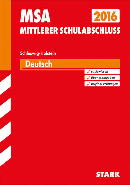 Mittlerer Schulabschluss Schleswig-Holstein - Deutsch