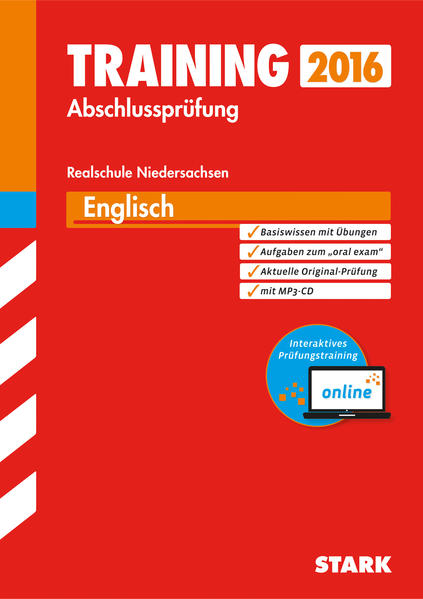 Training Abschlussprüfung Realschule Niedersachsen - Englisch mit MP3-CD - inkl. Online-Prüfungstraining